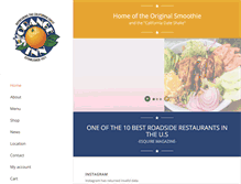 Tablet Screenshot of orangeinncafe.com